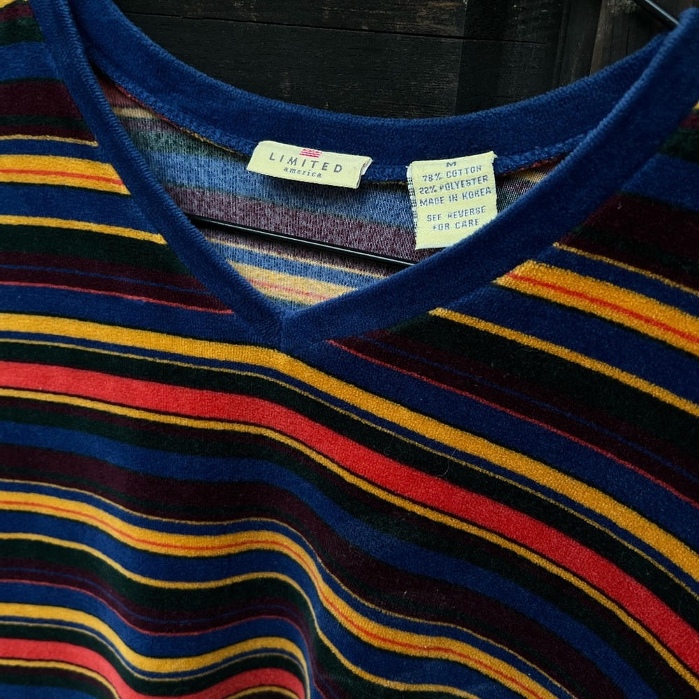 70s style Velvet Top